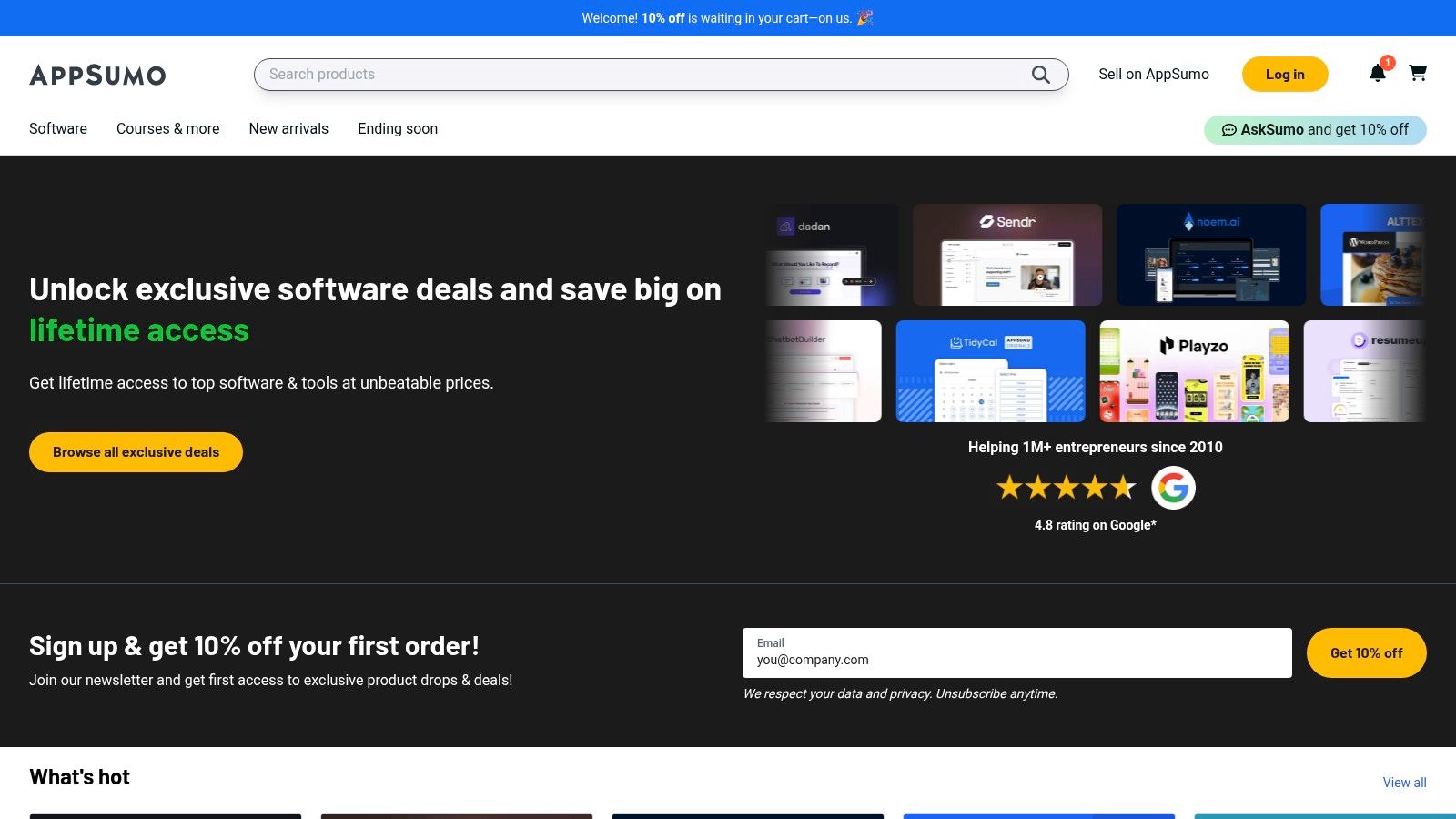 AppSumo - SEO Software Deals