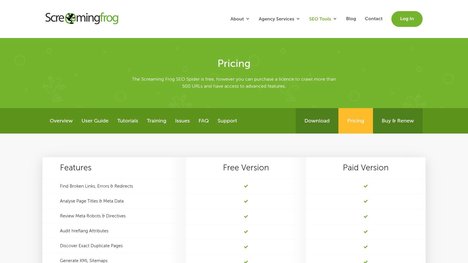 Screaming Frog SEO Spider (UK)